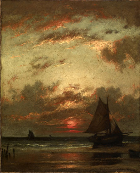 Sunset on the Coast, Jules Dupre