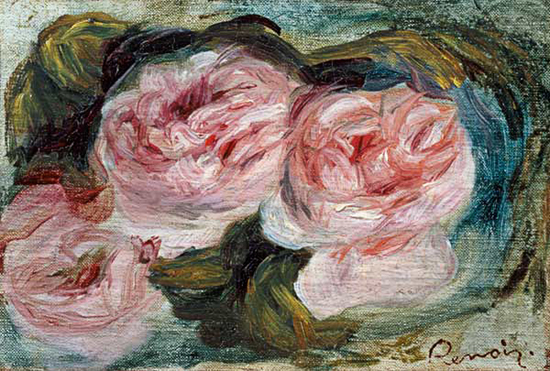 The Three Roses, Auguste Renoir 