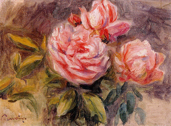 The Three Roses, Auguste Renoir 