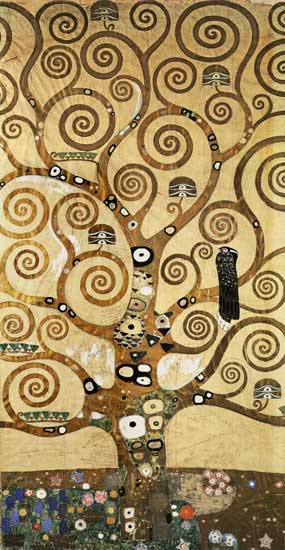 The Tree of Life, center panel, Klimt