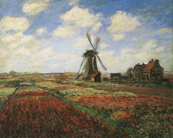 Tulip Fields, Claude Monet