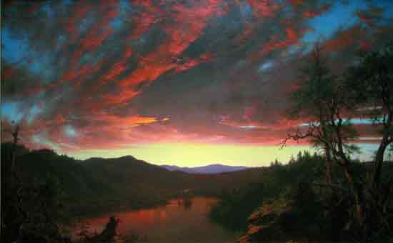 Twilight in the Wilderness, Frederic Church