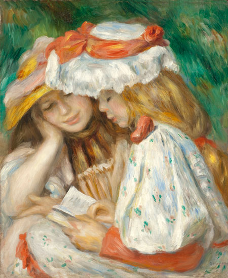 Two Girls Reading, Auguste Renoir