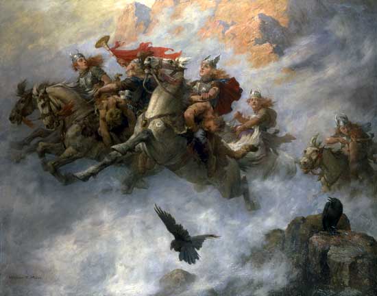 The Ride of the Valkyries, William T. Maud