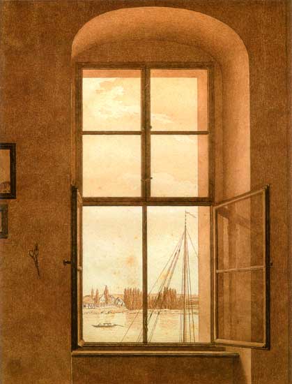View from the Artists Studio, Friedrich