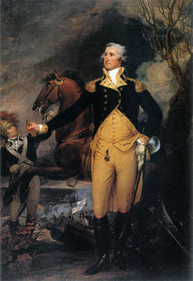 George Washington Before the Battle of Trenton, John TrumbullTopham