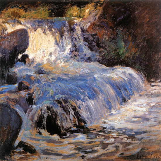 The Waterfall, John Henry Twachtman