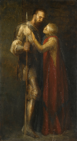 Knight and Maiden, George Frederic Watts