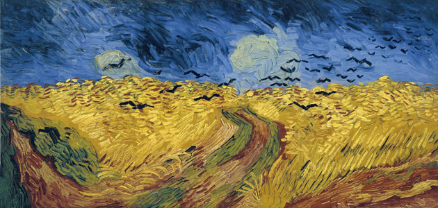 Wheat Field with Crows,Vincent van Gogh