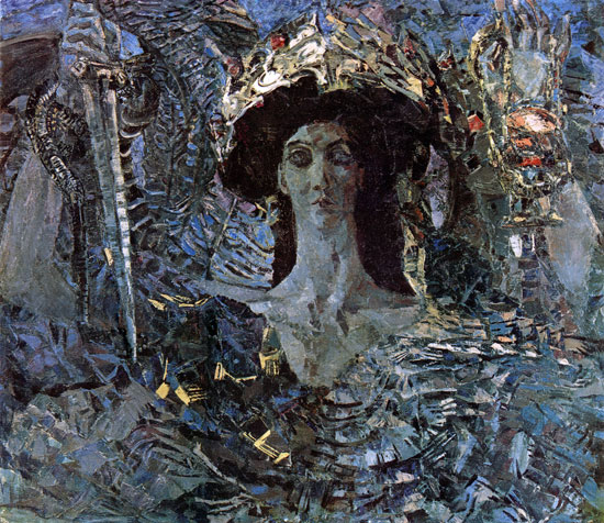 Winged Seraph,  Mikhail Alexandrovich Vrubel