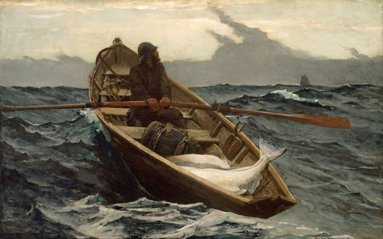 The Fog Warning, Winslow Homer