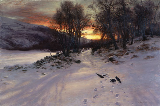 A Winters Morning, Joseph Farquharson