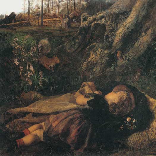 The Woodsman's Child, Arthur Hughes