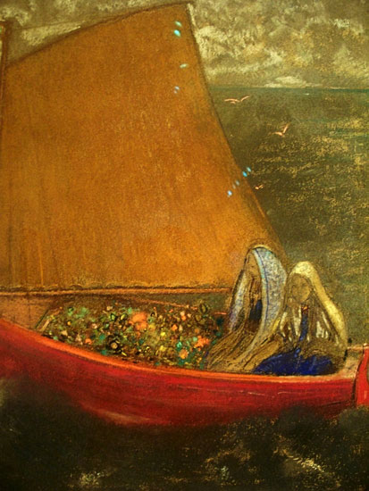 The  Yellow Sail, Odilon Redon