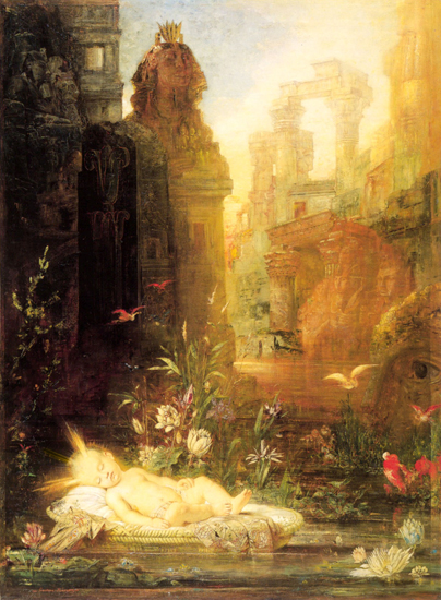 Young Moses, Gustave Moreau