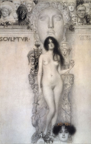 Allegory of  Sculpture, Klimt