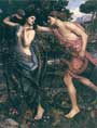 Apollo and Daphne, John William Waterhouse , Pre-Raphaelite, prints on canvas