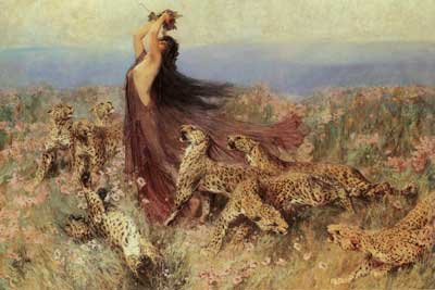 A Bacchante, Arthur Wardle