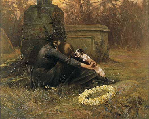 A Comforting Friend, Arthur Wardle