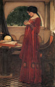 The Crystal Ball with skull, Waterhouse