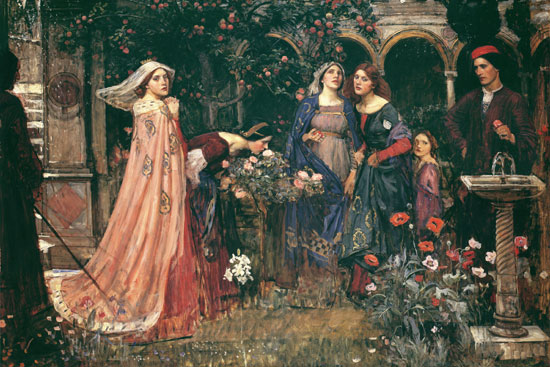 The Enchanted Garden, John William Waterhouse
Print on canvas