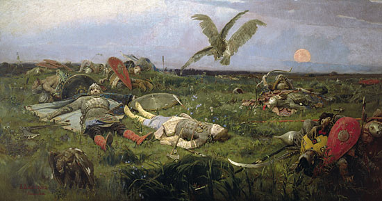 The Field of Battle, Victor Mikhailovich Vasnetsov