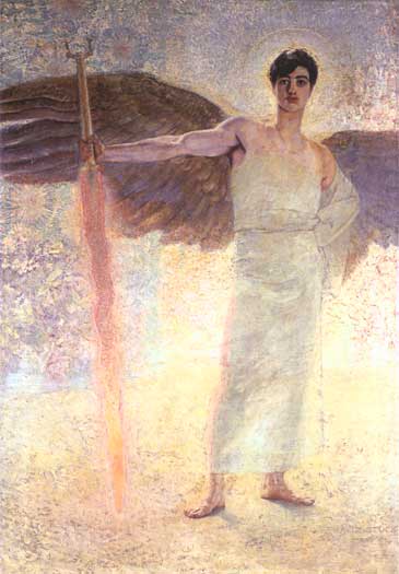 The Guardian of Paradise, Franz von Stuck