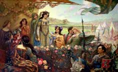  Lancelot and Guinevere