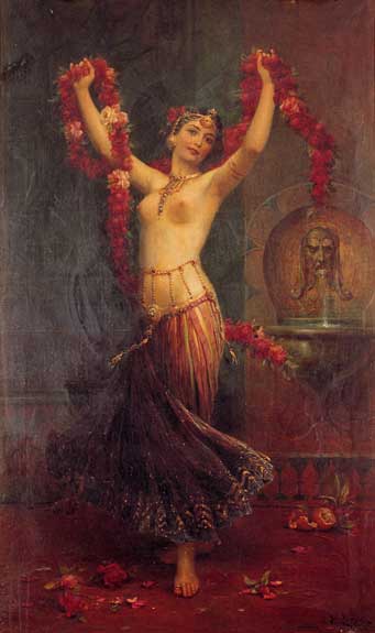 The Harem Dancer Hans Zatzka 