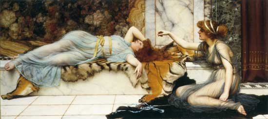 Mischief and Repose, Godward