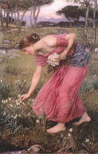 Narcissus, John William Waterhouse