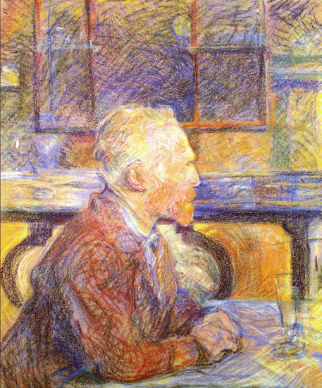 Portrait of Vincent van Gogh, Toulouse Lautrec