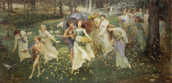 The Progress of Spring, Charles Daniel Ward