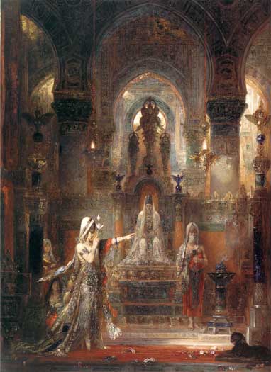 Salome Dancing for Herod, Gustave Moreau