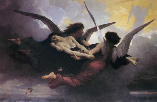 Soul Brought to Heaven, Bouguereau