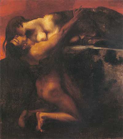 Kiss of the Sphinx, Franz von Stuck