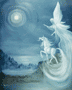 Unicorn with Angel