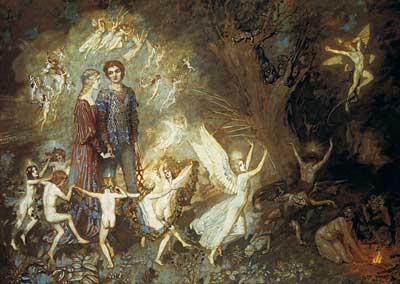 Yorinda & Yoringel in the Witch's Wood, John Duncan