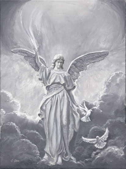 Angel with Doves

