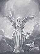 Angel with Doves