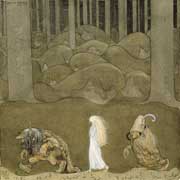 The Princess and the Trolls
John Bauer