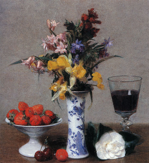 Bethrothal Still Life,  Henri Fantin-Latour