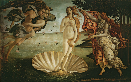 The Birth of Venus, Sandro Botticelli