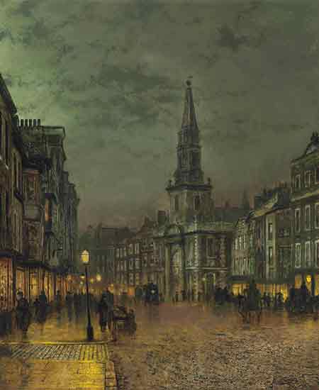 Blackman Street Borough, London
John Atkinson Grimshaw 


, Grimshaw