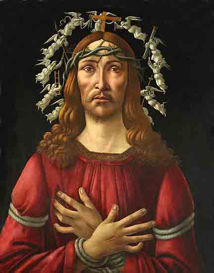 Man of Sorrows. Sandro Botticelli