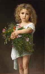 Child with Flowers
Bouguereau