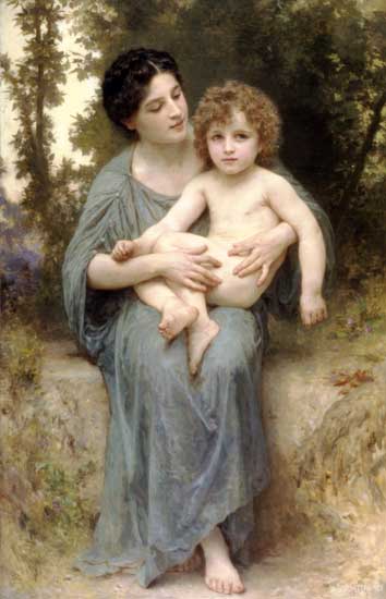 Younger Brother, William Bouguereau