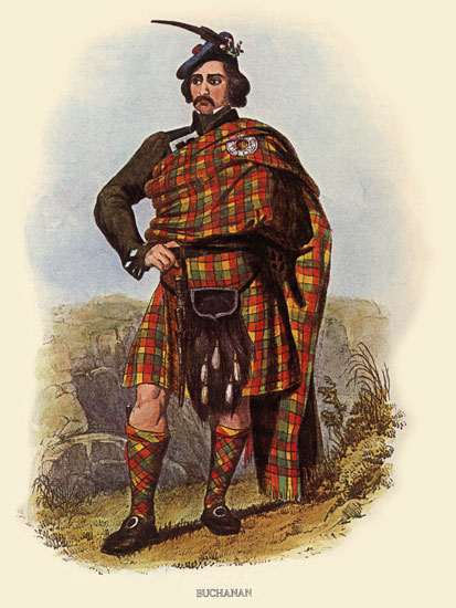 Clan Buchanan Tartan, McIan