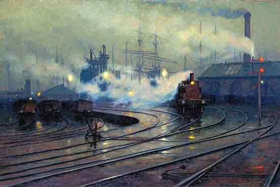 Cardiff Docks, Lionel Walden