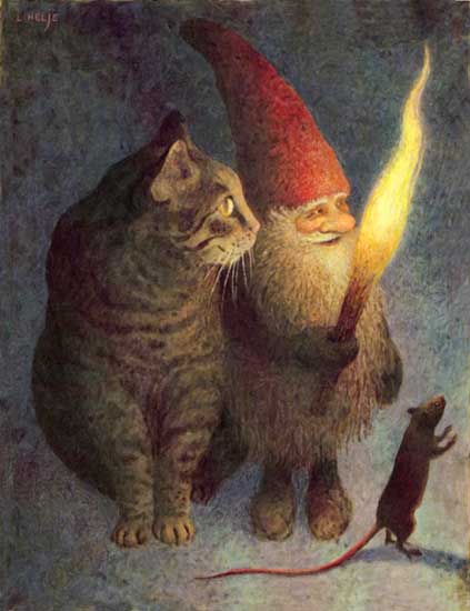 Cat & Gnome, Helje